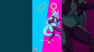 Dragon ball Character super gender swap mode #shorts #dbs #goku #dragonball