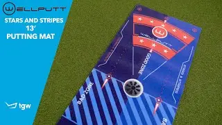 Wellputt Stars and Stripes 13' Putting Mat Review by TGW