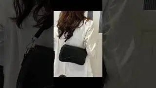 Minimalist Solid Color Shoulder Flap Bag, Classic Textured Crossbody