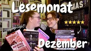December Reading Month⭐️ | All the books we read!