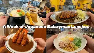 A Week of Overworked Japanese Salaryman Lunches