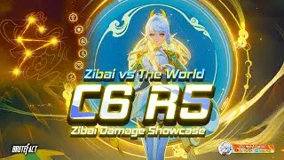 C6R5 ZIBAI Obliterates LOCAL LEGENDS & ENDGAMES | C6 Zibai Damage Showcase | Genshin Impact
