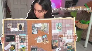 My First Vision Board | Starting Fresh