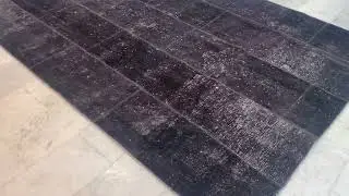 Tapis Patchwork violet 23406