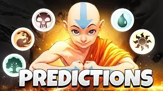 Designing Avatar Aang as an MTG Card (Legendary Designs)