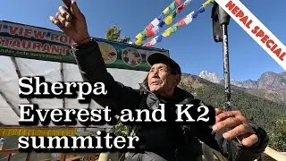 Everest and K2 summiter, Sherpa.