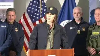 Minneapolis officials hold news conference on ICE crackdown shooting