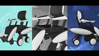 Airwheel Robot D3 Intelligent Personal EVs -The Future of Power Wheelchairs