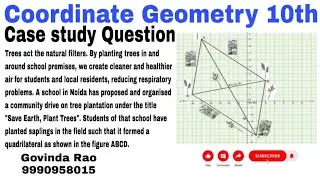 Trees act the natural filters. By planting trees in and around school.. Case Study Question 10th