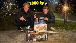 Tester en masse lækkert Fyrværkeri | 3000+ kr