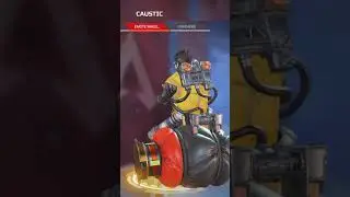 Caustic Emote Season 9 Apex Legends #Shorts