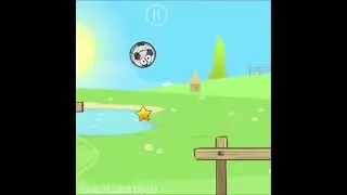 Red Ball 4 football double jump in valley for star Level 14