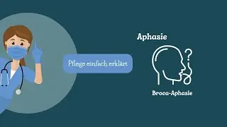 Pflege einfach erklärt: Apoplex und die Broca Aphasie - Symptome, Pflege, Kommunikation