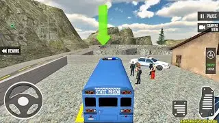 Offroad Police Bus Driver: Prisoners Transport - Android GamePlay 3D