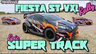 Wow This Is Fun! Traxxas Vxl Rally Car on the Super Track