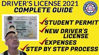 LTO 2021 | HOW TO GET A NEW DRIVER'S LICENSE | REQUIREMENTS + EXPENSES + STEP BY STEP PROCESS