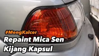 Repaint mica lampu sen kijang kapsul