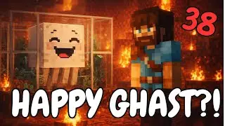 I Grew a HAPPY GHAST in Minecraft Survival! (Episode 38)