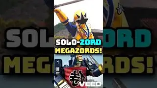 Every Solo Megazords in PR #powerrangers #redranger #powerrangerssamurai #shorts #megazord #mmpr