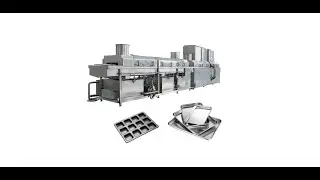 Automatic Tray Washing Machine | Hygienic and Efficient Cleaning Solution for Food Industry