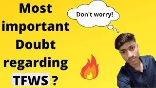 Doubt Regarding TFWS | How to apply for Tfws |Tfws seats in engineering 2022 |College Wale Bhaiya ||