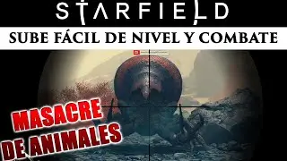 #STARFIELD - CÓMO SUBIR FÁCIL DE NIVEL Y RETOS DE HABILIDADES DE COMBATE CON CACERÍA - GUÍA TUTORIAL