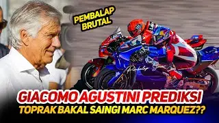 GIACOMO AGUSTINI PERINGATKAN🔥TOPRAK RAZGATLIOGLU BAKAL SAINGI MARC MARQUEZ, YZR-M1 KUDETA DESMO GP26