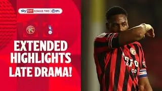 LATE DRAMA! | Walsall v Oldham Athletic extended highlights