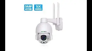 SV3C 10 LED Super HD Pan Tilt 5X Zoom Security IP Camera