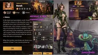 DOOMSDAY LAST SURVIVOR Recruit Norah a Reborn Guardian Legendary Character and Gameplay
