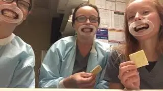 Mouthguard challenge by the best dental assistants EVER!! 😂😂