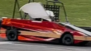 7-16-25 #11R Nathan Richardson &ldquo;Rolls on&rdquo; in his feature at Sodus Microd Club