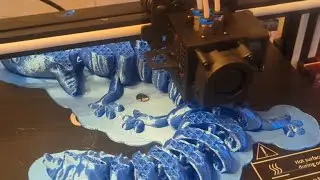 Oreo The Dogie is live! 3D printing and axolotl