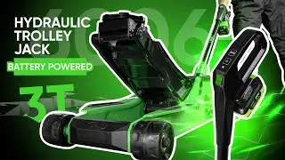 3T BATTERY-POWERED HYDRAULIC TROLLEY JACK | 60065