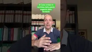 2 Come avviare la revisione della pianta organica delle farmacie #farmacie avv Aldo Lucarelli