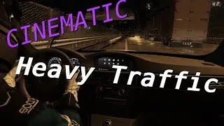 No Hesi Heavy Traffic Server on a Rainy Night | Assetto Corsa | Cam Tool Edit