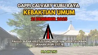 Paulus, Budak Kristus Yang Melayani Seperti Korban Curahan (FILIPI 2:17-18) - PI Ajin Thu