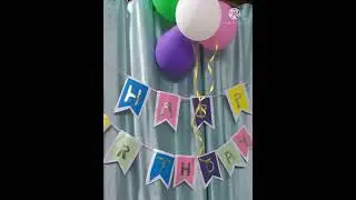 Birthday Banner making at home/DIY Birthday Banner|Birthday decoration Idea at Home|Party decoration