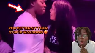 Lil Zay Osama Fights Female Drill Rapper Aspen Kartier (Reaction Video)