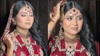 🤩2026Trending Muslim bridal makeup tutorial step-by-step/soft bridal makeup tutorial for beginners🫰🏻