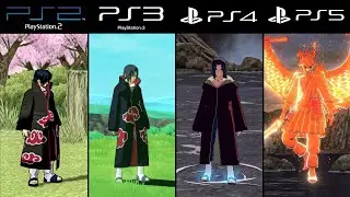 Uchiha Itachi Ultimate Jutsu Evolution (PS2 to PS5)