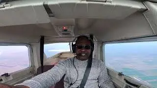 A view of Modesto from the sky in a Cessna 152 | Pilot life