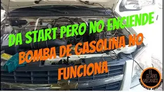 Chevrolet luv Dmax no enciende (bomba de gasolina)