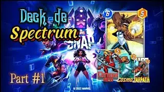 Mostrando Deck de Spectrum | Marvel Snap | deck Pool 3 | Parte #1| @IDNEBR