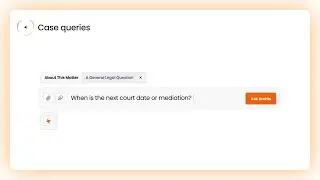 Introducing Archie AI, your legal AI matter assistant