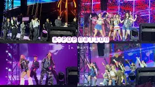 K-pop Nation in Warsaw ˚ʚ♡ɞ˚ 4K Video [All Artists]