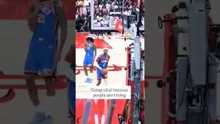 Shai was angry after he made this free throw! #shorts #nba #shaigilgeousalexander
