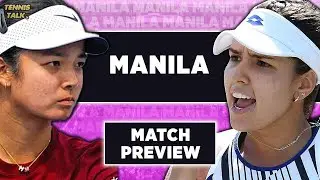 Eala kontra Osorio | WTA Filipiny 2026 ćwierćfinał | Zapowiedź Tennis Talk