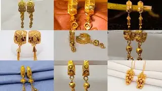 1 gram gold earring new design 2025 💞👌#simple earring design #with weight &price ##earring #latest 
