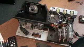 Samsung HL61A750 LED DLP TV repair day. It's just the fan.... woo!